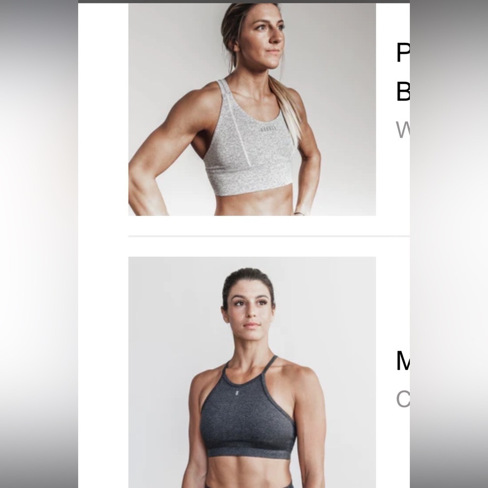 Nobull sports bra - size small